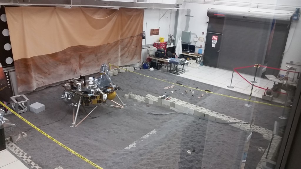 A testing ground for simulating conditions on Mars. (or maybe it's where all the Mars landing footage is faked! j/k) 